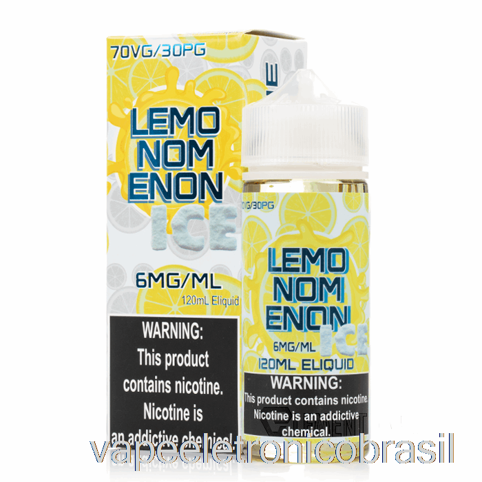 Vape Recarregável Ice Limonomenon - Nomenon E-líquidos - 120ml 0mg